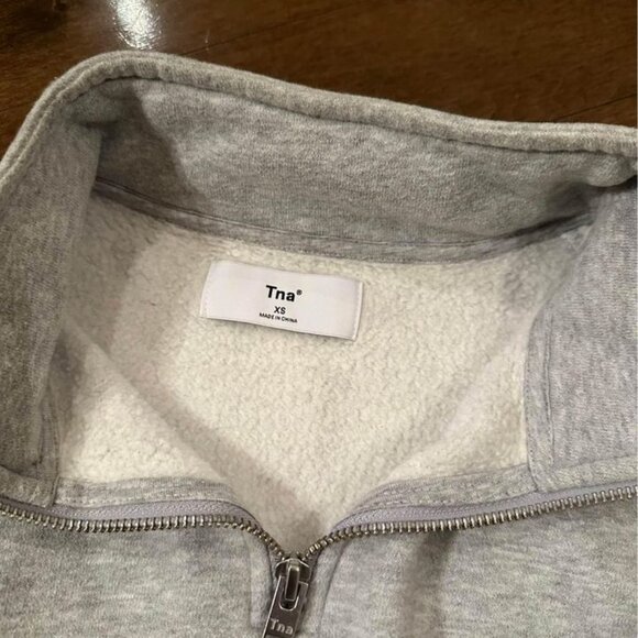 TNA Crop Sweater Half Zip - Picture 4 of 4